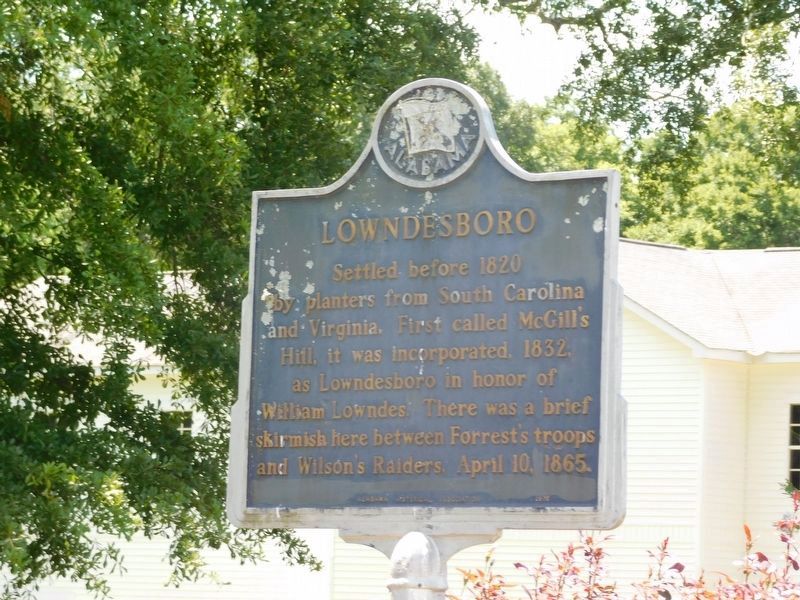 Lowndesboro Marker image. Click for full size.