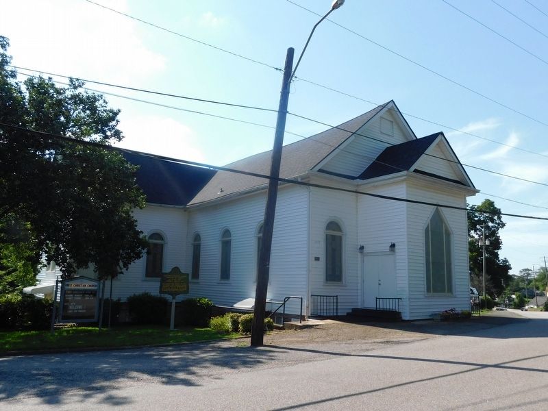 The First Christian Church (Disciples of Christ) of River View & Marker. Click for full size. The First Christian Church (Disciples of Christ) of River View & Marker image. Click for full size.