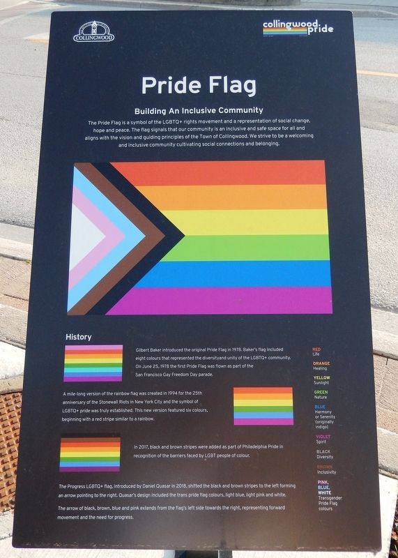 Pride Flag Marker image. Click for full size.