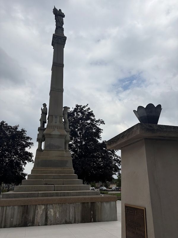 Eternal Flame Marker. Click for full size. Eternal Flame Marker image. Click for full size.
