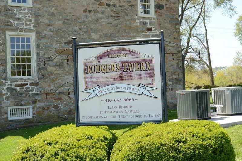 Historic Rogers Tavern Sign. Click for full size. Historic Rogers Tavern Sign image. Click for full size.