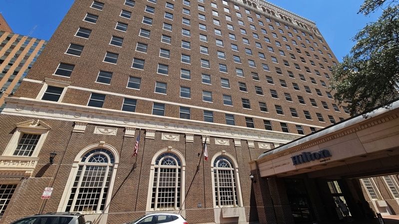 Hotel Texas is now the Hilton Fort Worth. Click for full size. Hotel Texas is now the Hilton Fort Worth image. Click for full size.