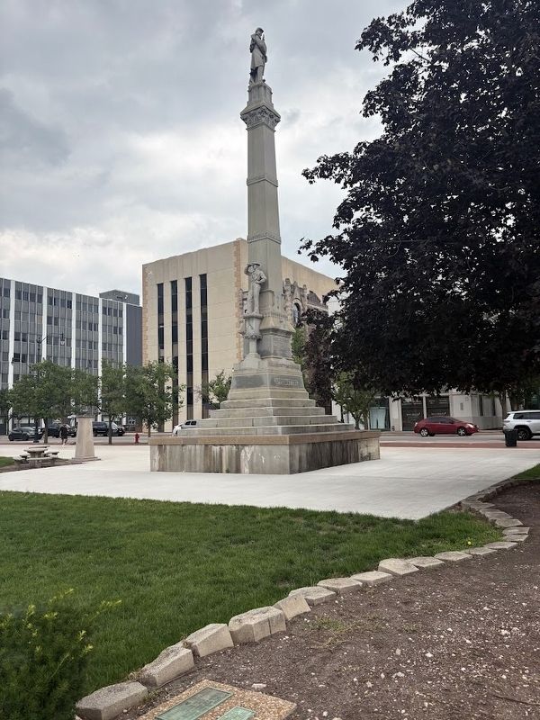 Will County Civil War Memorial. Click for full size. Will County Civil War Memorial image. Click for full size.