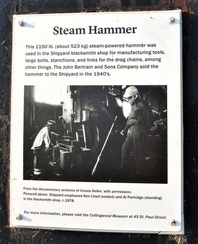 Steam Hammer Marker image. Click for full size.