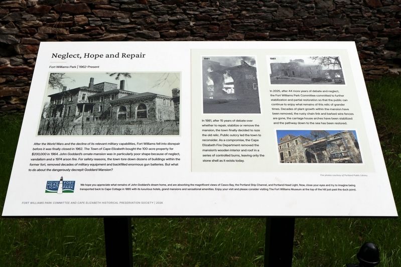 Neglect, Hope and Repair wayside image. Click for full size.