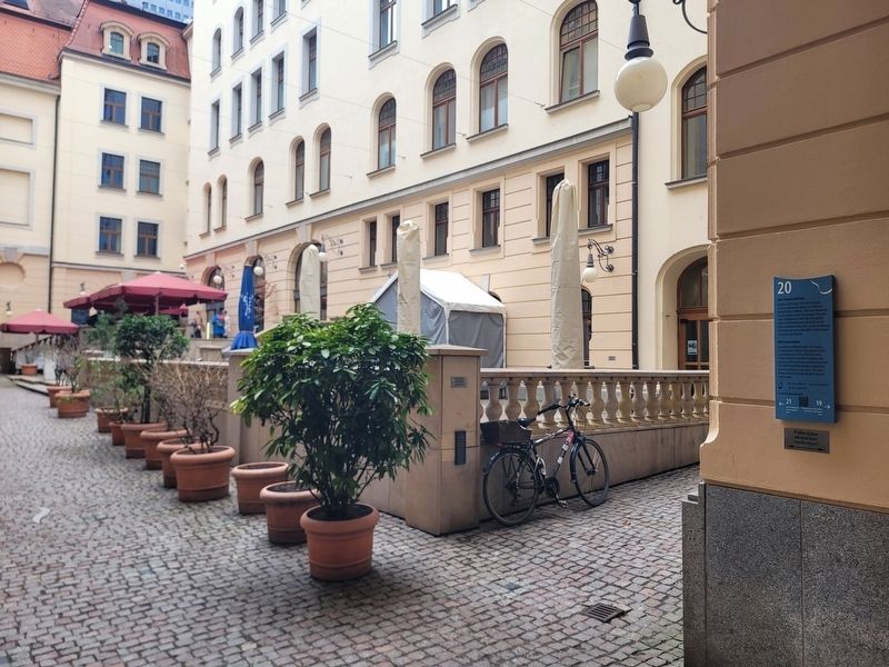 Altes Konservatorium / Old Conservatoire Marker image. Click for full size.
