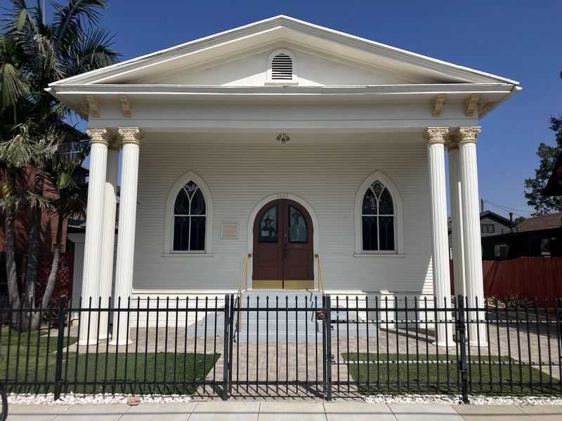New Jerusalem Church Marker image. Click for full size.