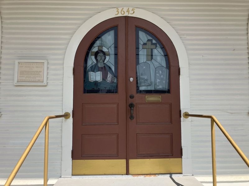 New Jerusalem Church Marker image. Click for full size.