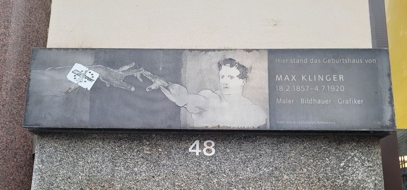 Max Klinger Marker image. Click for full size.