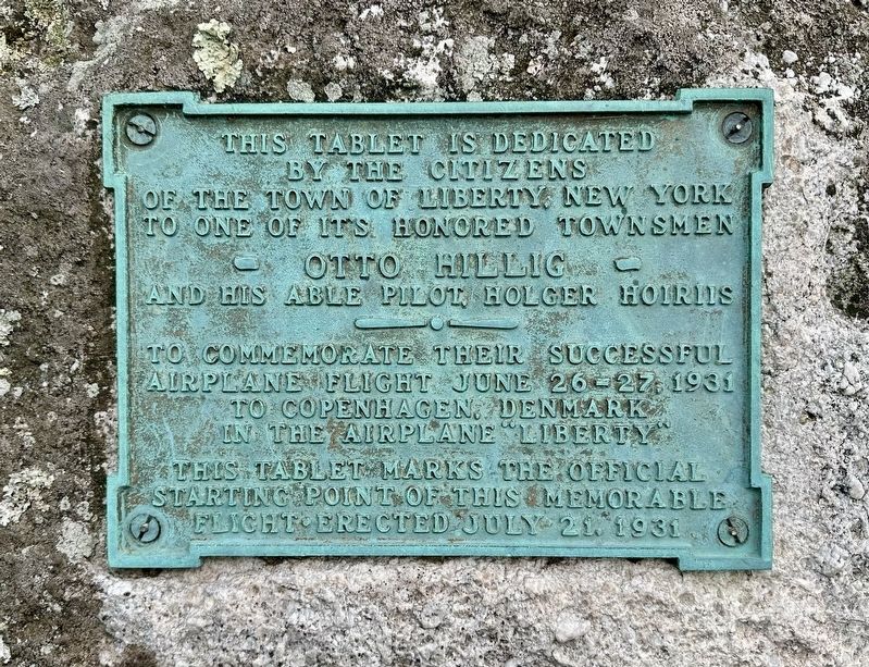 Otto Hillig Marker. Click for full size. Otto Hillig Marker image. Click for full size.