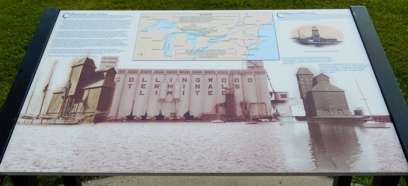 Collingwood - An Overview / Collingwood Elevators Marker. Click for full size. Collingwood - An Overview / Collingwood Elevators Marker image. Click for full size.