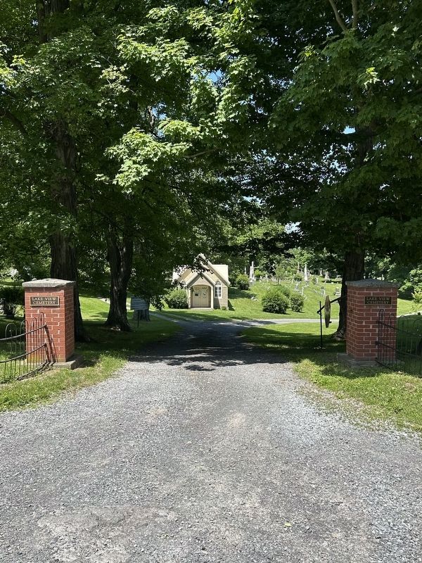 Lakeview View Cemetery Veterans Memorial image. Click for full size.