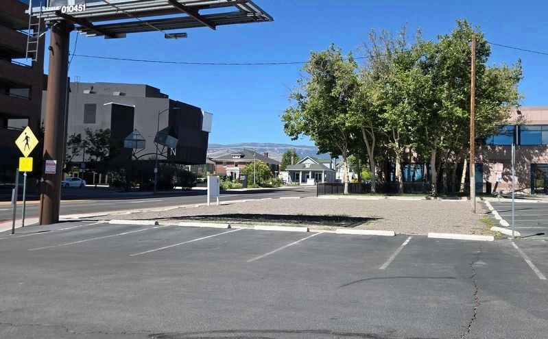 Former Site of Building with Mural image. Click for full size.