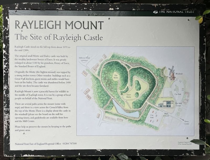 Rayleigh Mount Marker image. Click for full size.