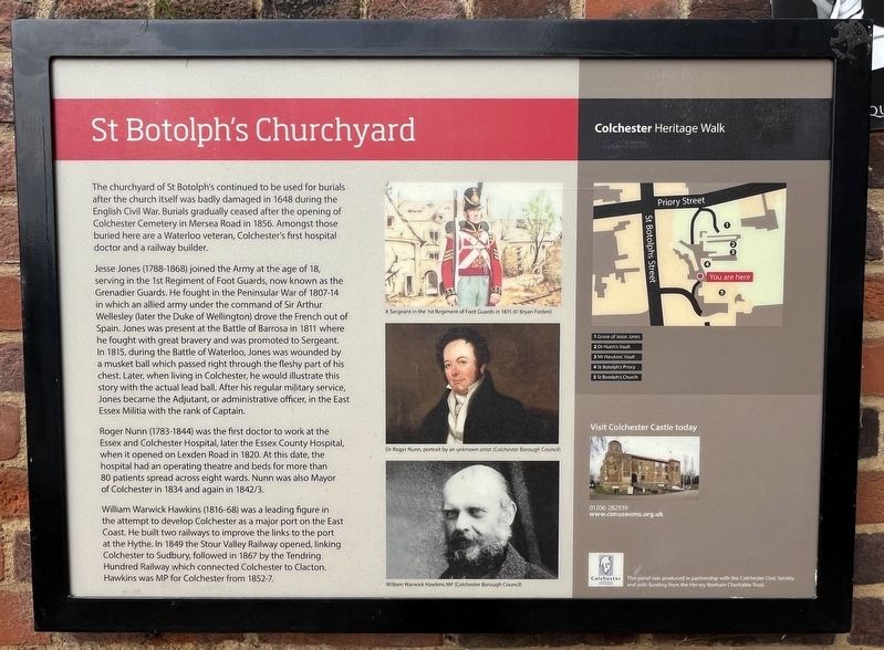 St Botolph's Churchyard Marker image. Click for full size.