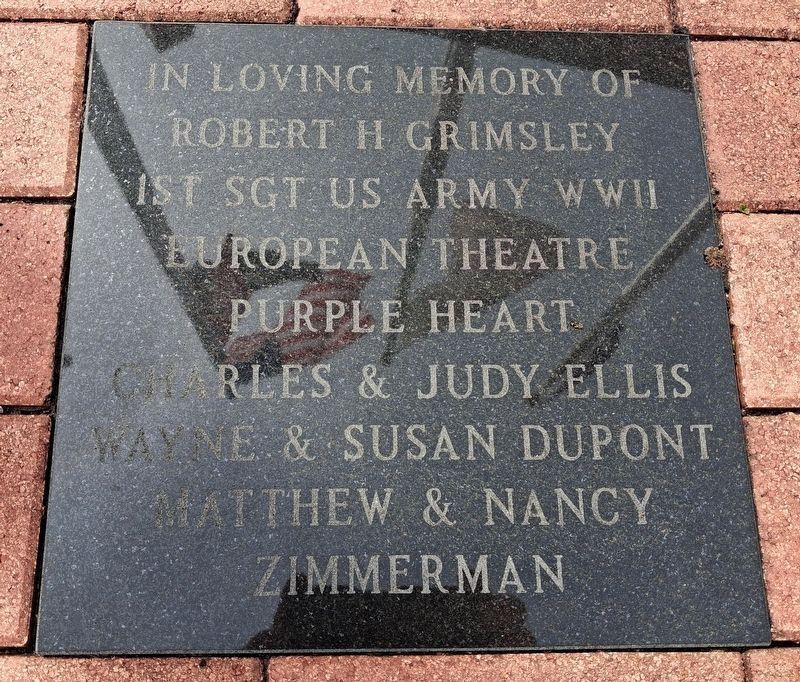 Leesburg Veterans Memorial Paver image. Click for full size.