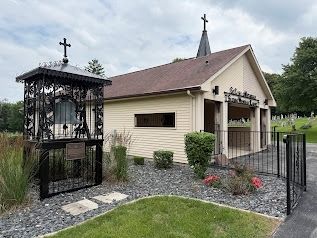 The bell next to Slovak Memorial Chapel. Click for full size. The bell next to Slovak Memorial Chapel image. Click for full size.
