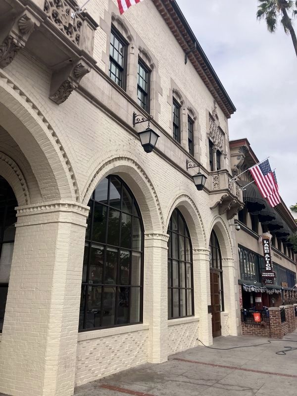 Arcade Building and Marker. Click for full size. Arcade Building and Marker image. Click for full size.