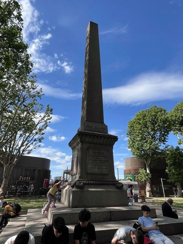 New Zealand Memorial image. Click for full size.