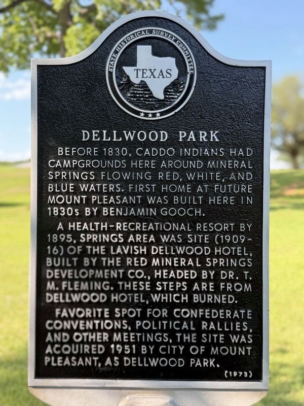 Dellwood Park Marker. Click for full size. Dellwood Park Marker image. Click for full size.