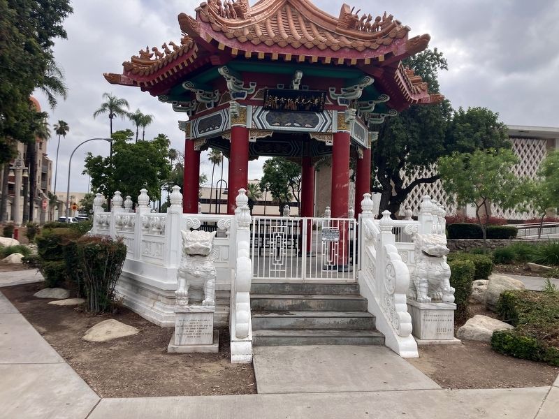 Chinese Memorial Pavilion. Click for full size. Chinese Memorial Pavilion image. Click for full size.