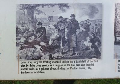 Dr. Charles Gray Robertson Marker lower left image. Click for full size. Dr. Charles Gray Robertson Marker lower left image image. Click for full size.