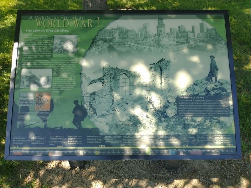 A Salute to Freedom Marker. Click for full size. A Salute to Freedom Marker image. Click for full size.