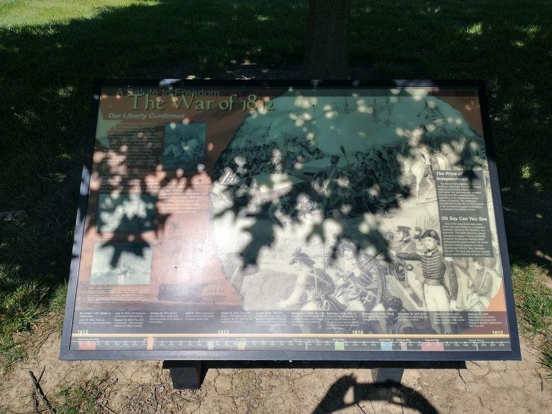 A Salute to Freedom Marker. Click for full size. A Salute to Freedom Marker image. Click for full size.