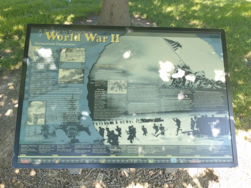 A Salute to Freedom Marker. Click for full size. A Salute to Freedom Marker image. Click for full size.