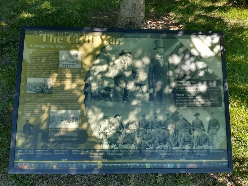 A Salute to Freedom Marker. Click for full size. A Salute to Freedom Marker image. Click for full size.