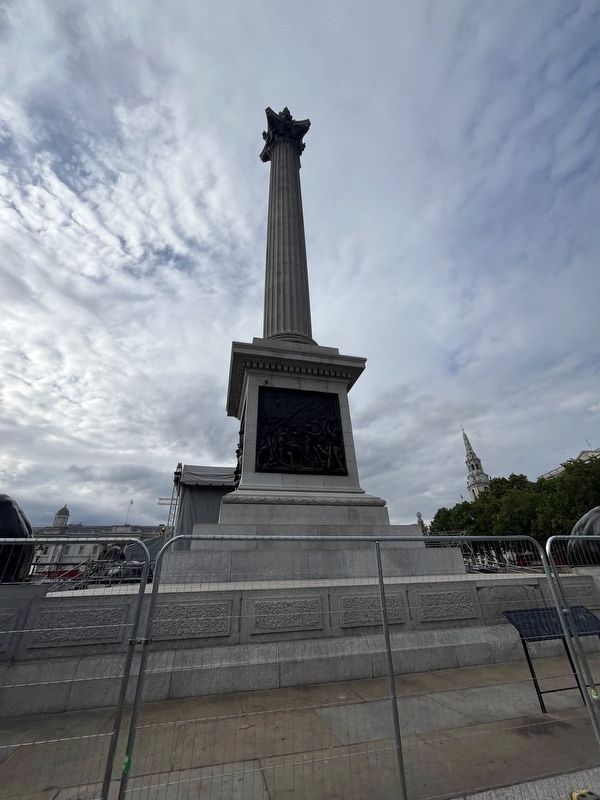 Trafalgar Square Marker. Click for full size. Trafalgar Square Marker image. Click for full size.