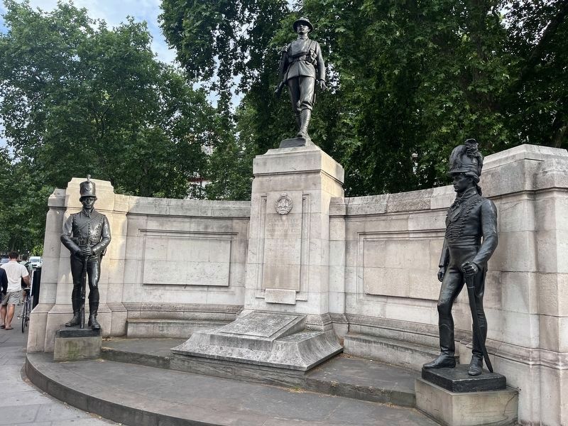 Rifle Brigade War Memorial. Click for full size. Rifle Brigade War Memorial image. Click for full size.