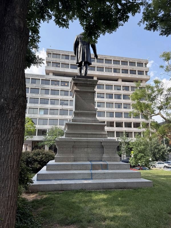 Albert Pike Monument image. Click for full size.