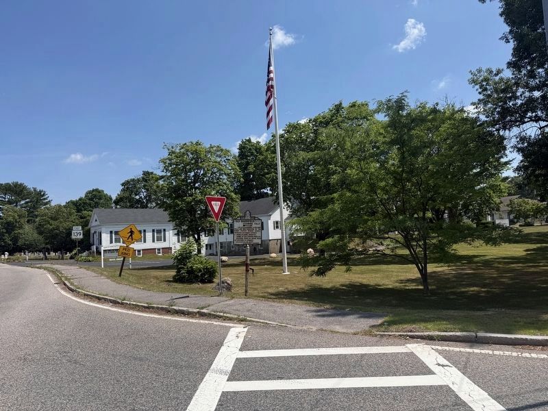 Old Marshfield Training Field Marker. Click for full size. Old Marshfield Training Field Marker image. Click for full size.