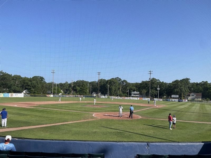 Interior of Marsh Field during a Muskegon Clippers game. Click for full size. Interior of Marsh Field during a Muskegon Clippers game image. Click for full size.