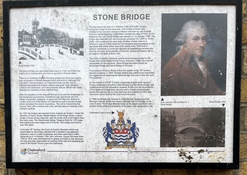 Stone Bridge Marker image. Click for full size.