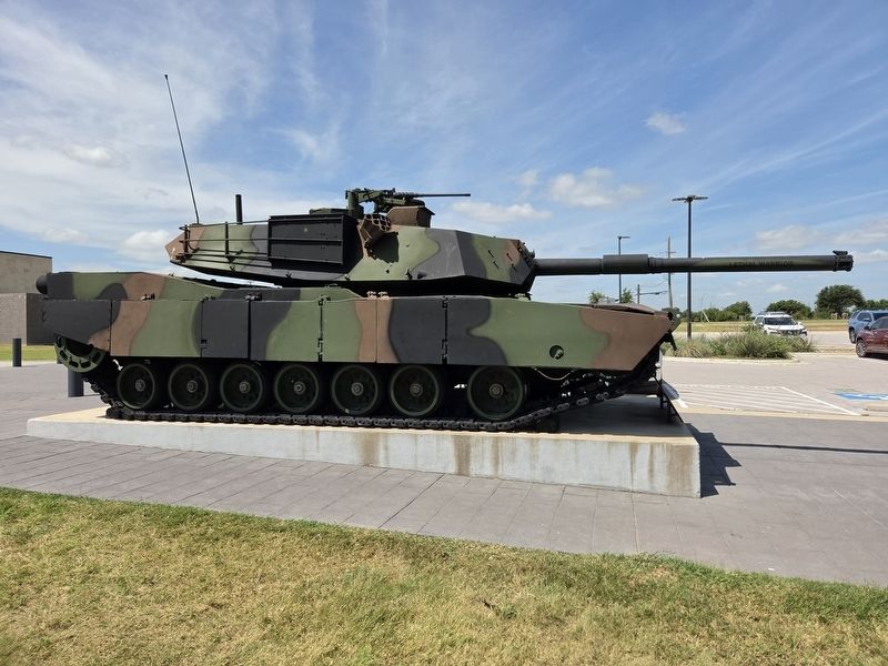 M1 Abrams Tank Marker. Click for full size. M1 Abrams Tank Marker image. Click for full size.