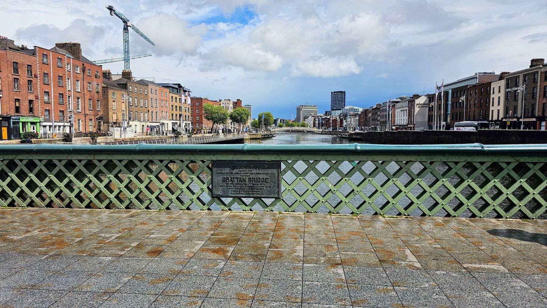 Grattan Bridge Marker. Click for full size. Grattan Bridge Marker image. Click for full size.