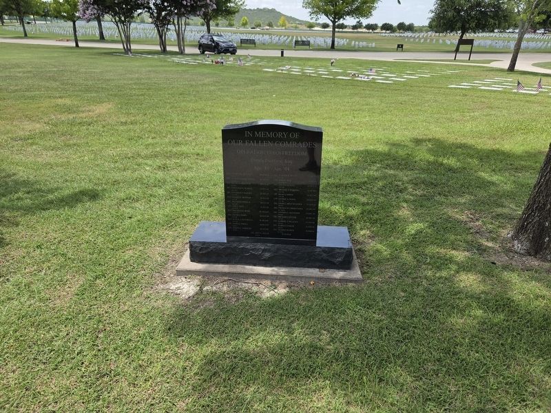 In Memory of Our Fallen Comrades Marker image. Click for full size.