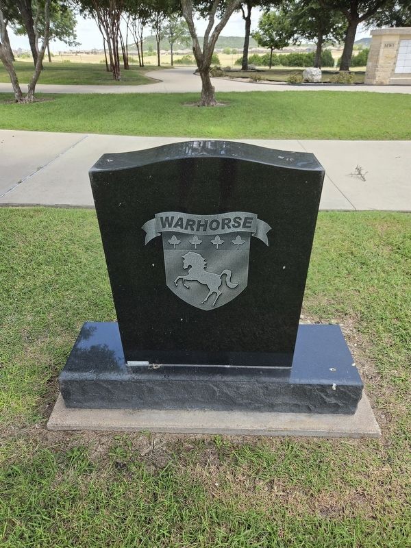 In Memory of Our Fallen Comrades Marker - Reverse Side image. Click for full size.
