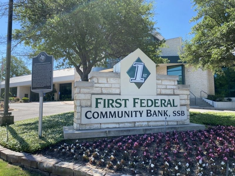 First Federal Community Bank Marker. Click for full size. First Federal Community Bank Marker image. Click for full size.