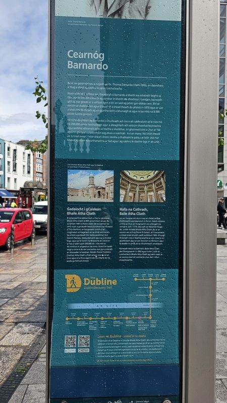 Cearn�g Barnardo side of marker image. Click for full size.