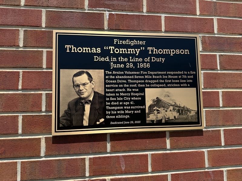 Thomas Tommy Thompson Marker. Click for full size. Thomas Tommy Thompson Marker image. Click for full size.