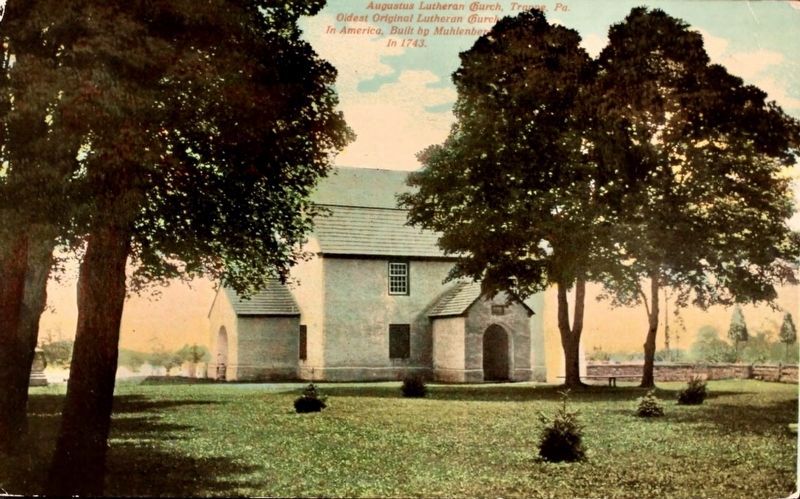Augustus Lutheran Church. Click for full size. Augustus Lutheran Church image. Click for full size.