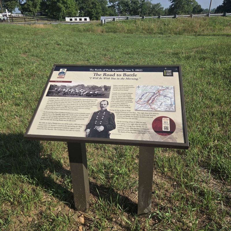 The Road to Battle Marker. Click for full size. The Road to Battle Marker image. Click for full size.