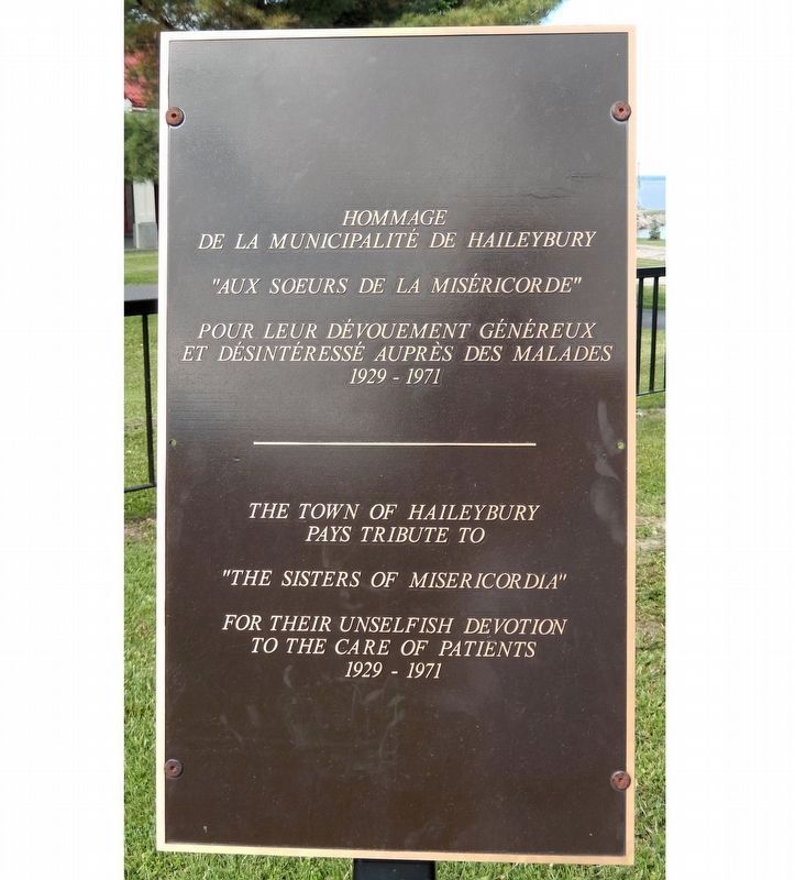 Sisters of Misericordia Tribute. Click for full size. Sisters of Misericordia Tribute image. Click for full size.