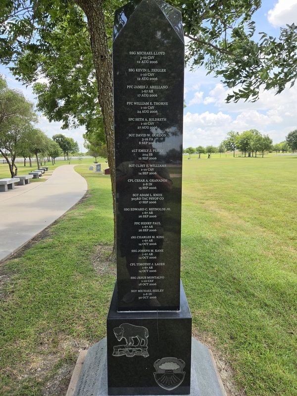 2nd Brigade, 4ID Marker - Right Side. Click for full size. 2nd Brigade, 4ID Marker - Right Side image. Click for full size.