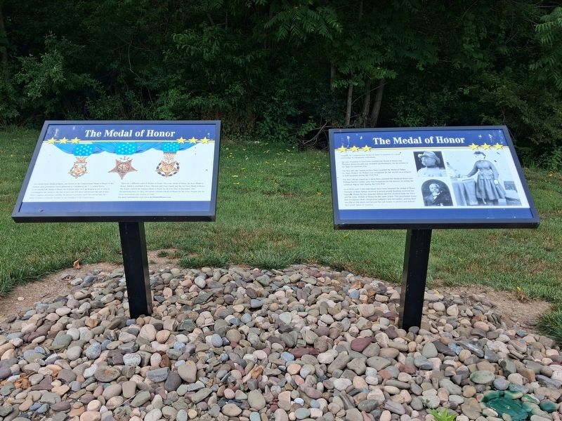 The Medal of Honor Marker. Click for full size. The Medal of Honor Marker image. Click for full size.