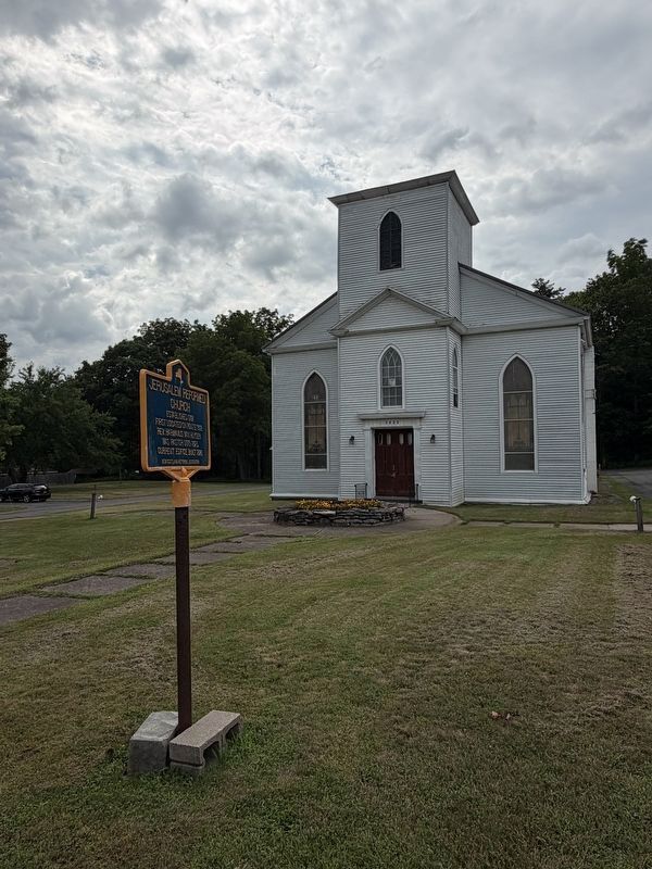 Jerusalem Reformed Church Marker. Click for full size. Jerusalem Reformed Church Marker image. Click for full size.