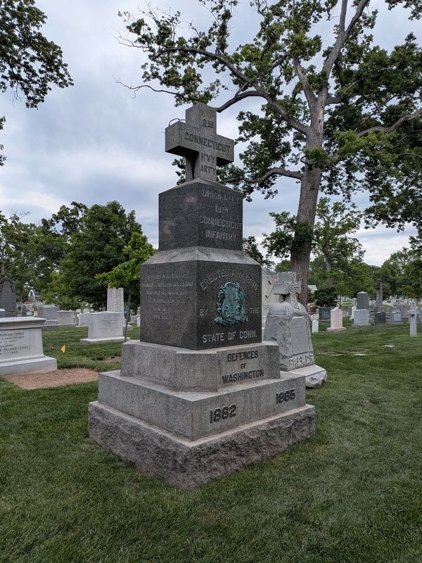 2nd Connecticut H'vy Art'y Monument. Click for full size. 2nd Connecticut H'vy Art'y Monument image. Click for full size.